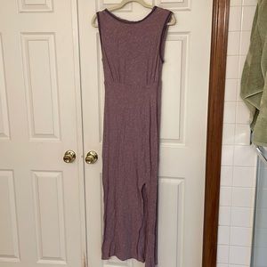 Free People purple dress M 100 cotton
